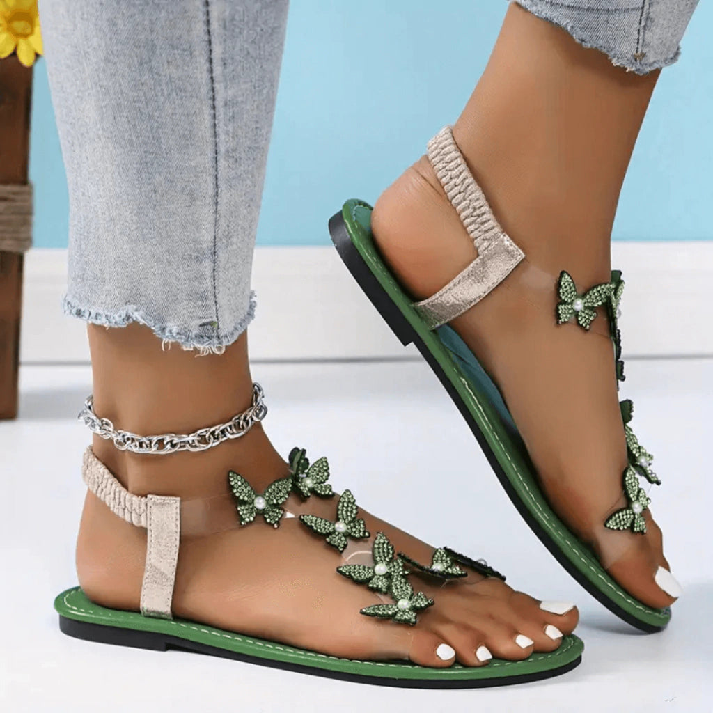 sandalia-rasteira-feminina-megan-verde-loja-ortopedic